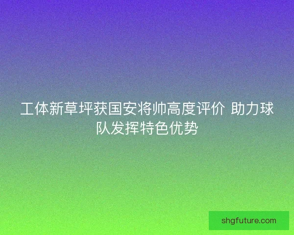 工体新草坪获国安将帅高度评价 助力球队发挥特色优势